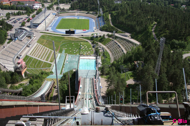 ski jumping tower