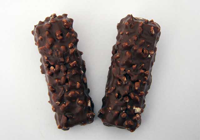 two chocolate bars