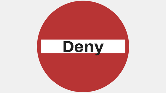deny