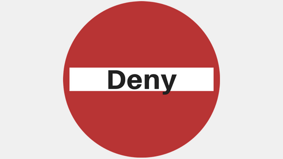 deny