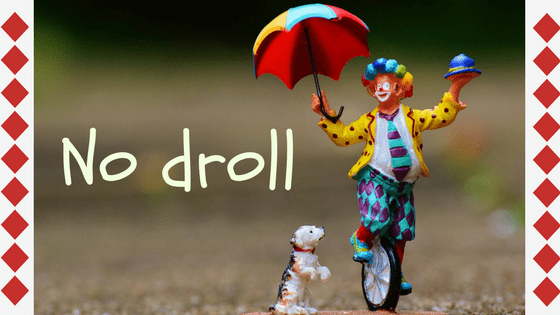 miniature clown with dog