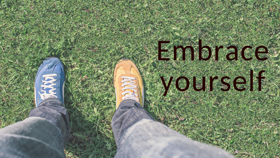 two different sneakers