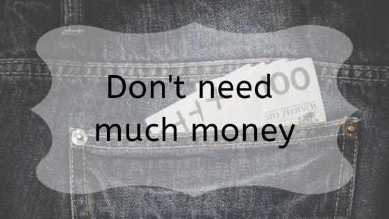 money in a back pocket