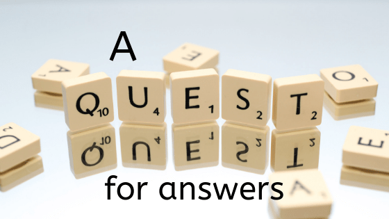 quest in scrabble letters