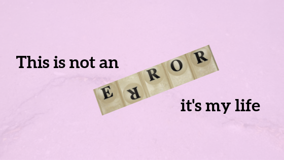 pink colour with error