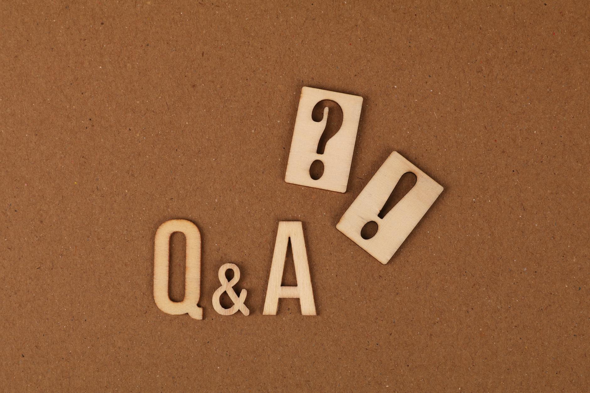 q and a 