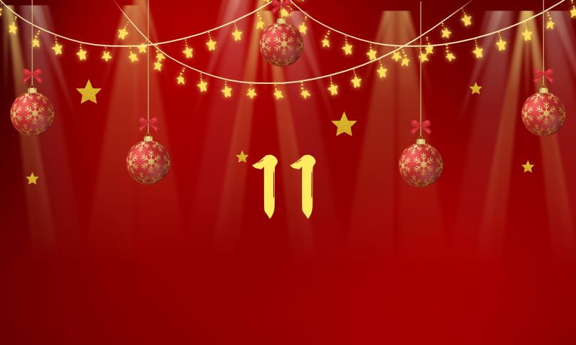 Christmas balls, stars and light part 11