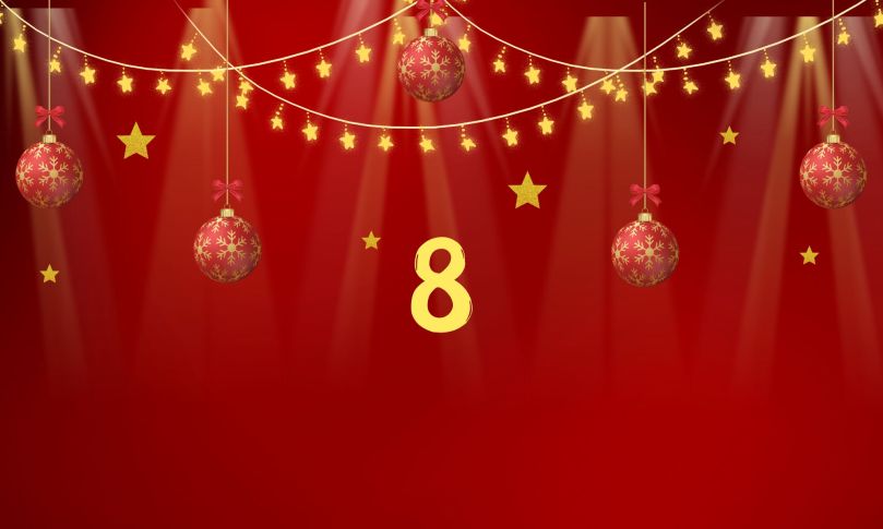 Christmas balls, stars and light part 8